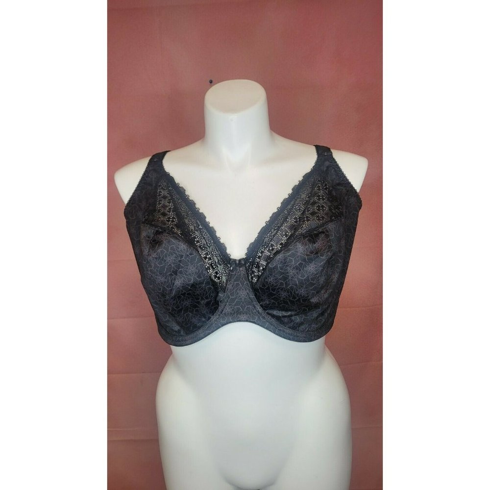 Elomi NWT Underwire Bra Sz 42L Black